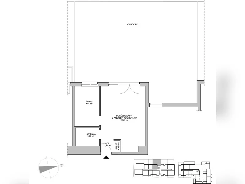 2 pokoje, apartament 40,00 m², parter, oferta nr , 833563, Gdynia, Chwarzno-Wiczlino, Chwarzno-Wiczlino, Wiczlino