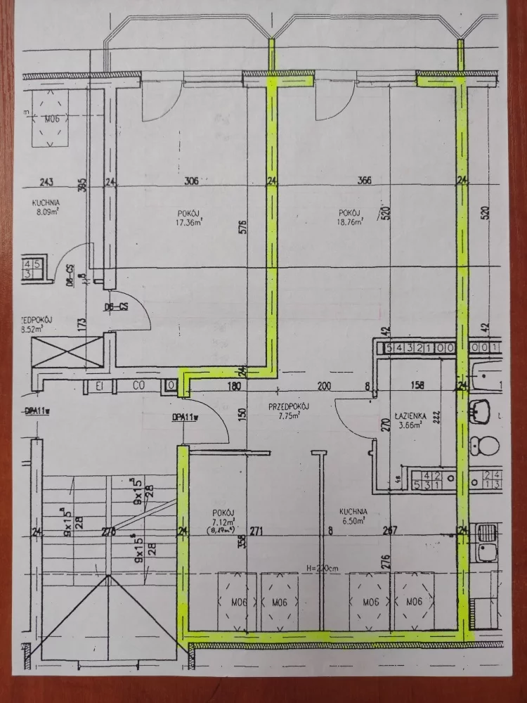 2 pokoje, mieszkanie 46,00 m², piętro 4, oferta nr , 829311, Iława, Wojska Polskiego