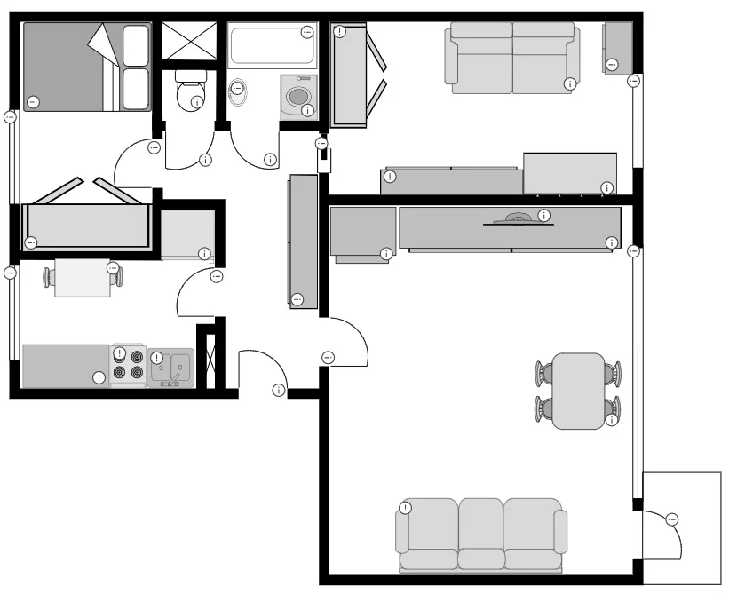 Mieszkanie trzypokojowe 61,00 m², Mielec, Chałubińskiego, Sprzedaż