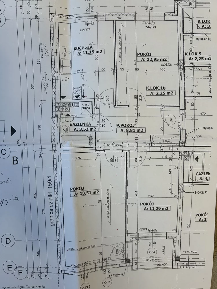 3 pokoje, mieszkanie 68,00 m², piętro 2, oferta nr , 833823, Bydgoszcz, Bielawy, Chodkiewicza