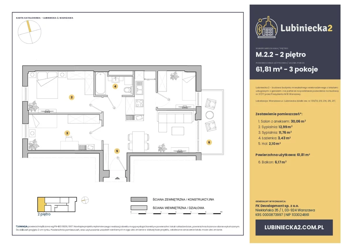 3 pokoje, mieszkanie 62,00 m², piętro 2, oferta nr , 833902, Warszawa, Praga Południe, Praga Południe, Grochów