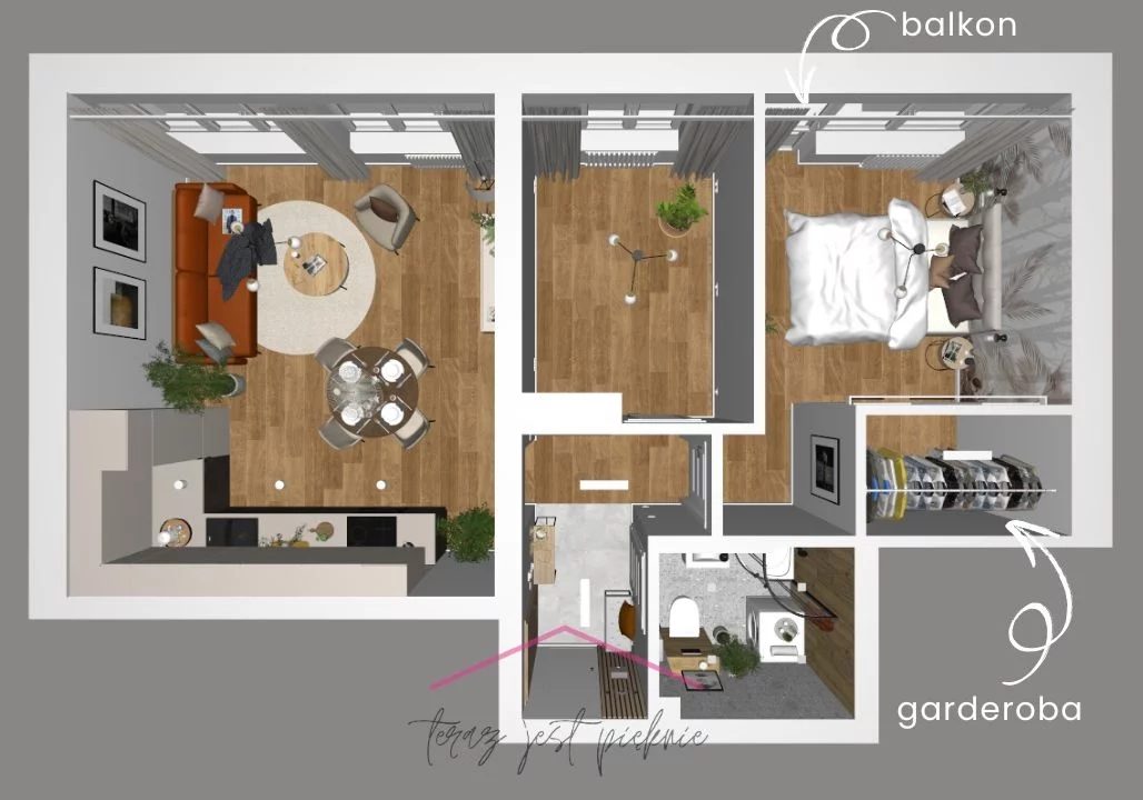 3 pokoje, mieszkanie 52,00 m², piętro 7, oferta nr , 834127, Kraków, Krowodrza, Mazowiecka