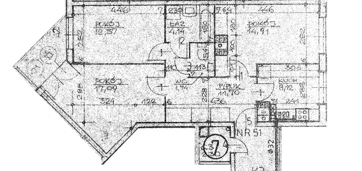 3 pokoje, mieszkanie 70,00 m², piętro 2, oferta nr , 833785, Lublin, Czechów Północny, Czechów, Organowa