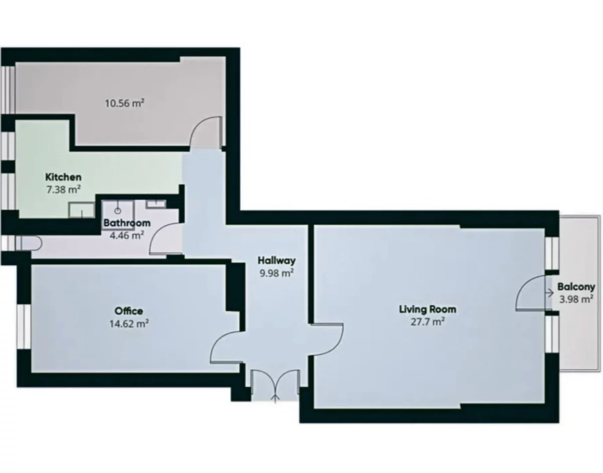 3 pokoje, mieszkanie 76,00 m², parter, oferta nr , 834087, Poznań, Jeżyce, Jeżyce, roosevelta