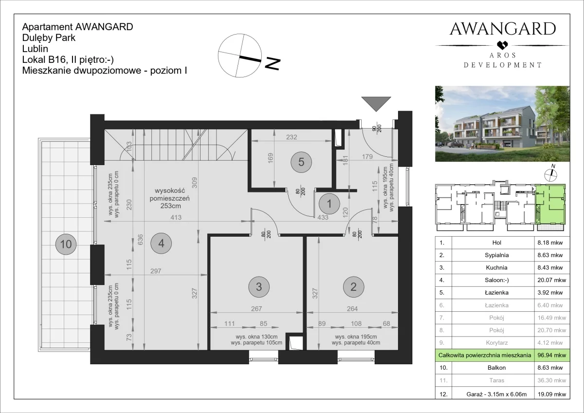 Apartamenty 832886 Lublin Bronowice Kazimierza Dulęby
