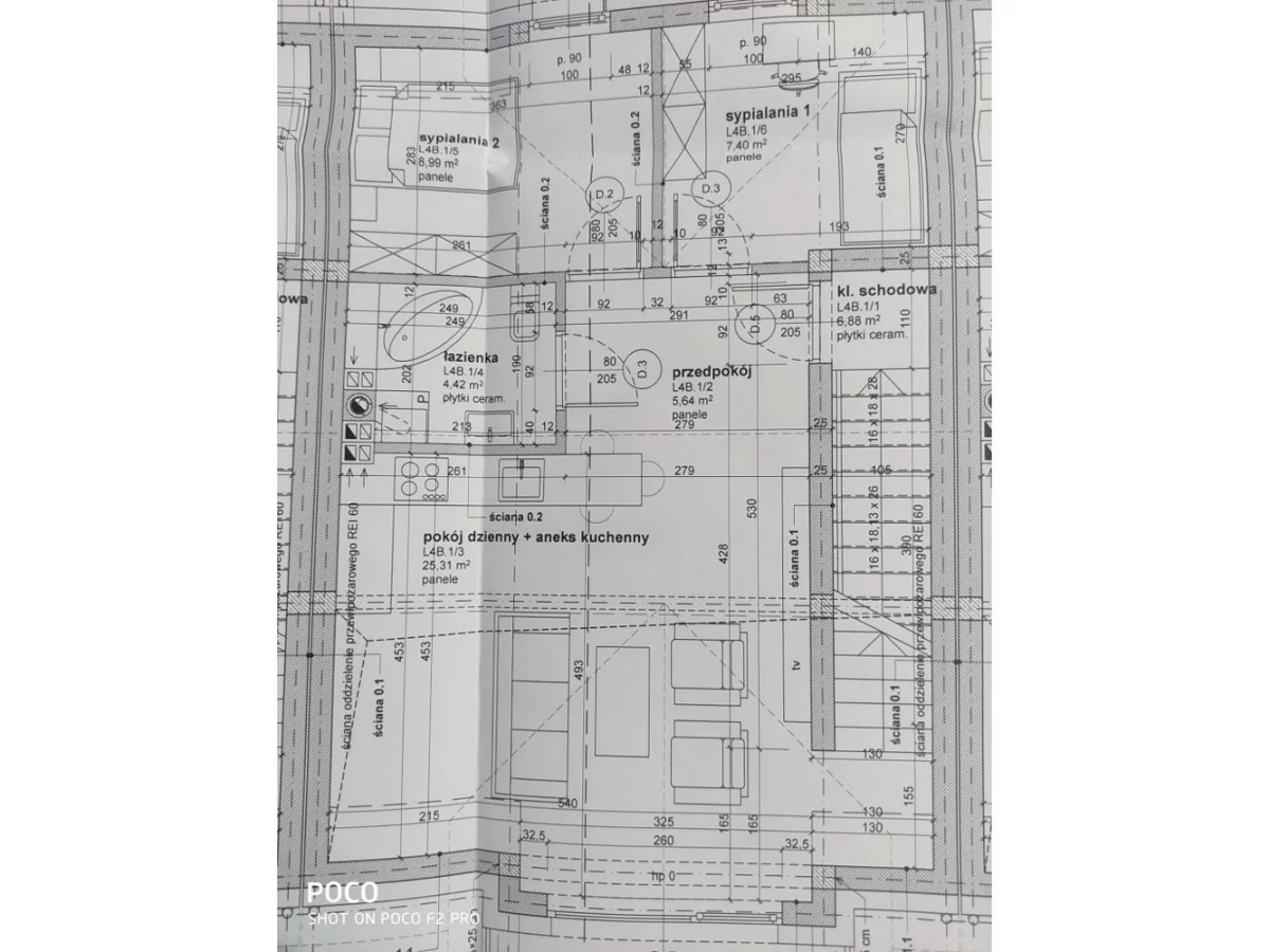 4 pokoje, mieszkanie 82,00 m², piętro 1, oferta nr , 827355, Łańcut