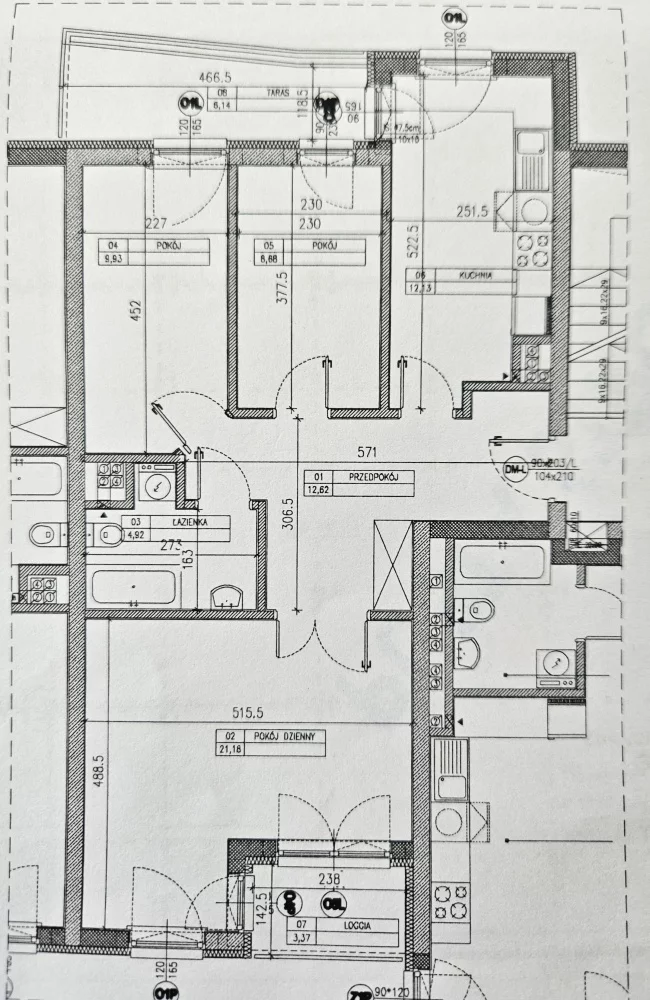4 pokoje, mieszkanie 69,00 m², piętro 1, oferta nr , 833700, Warszawa, Białołęka, Białołęka, Strumykowa