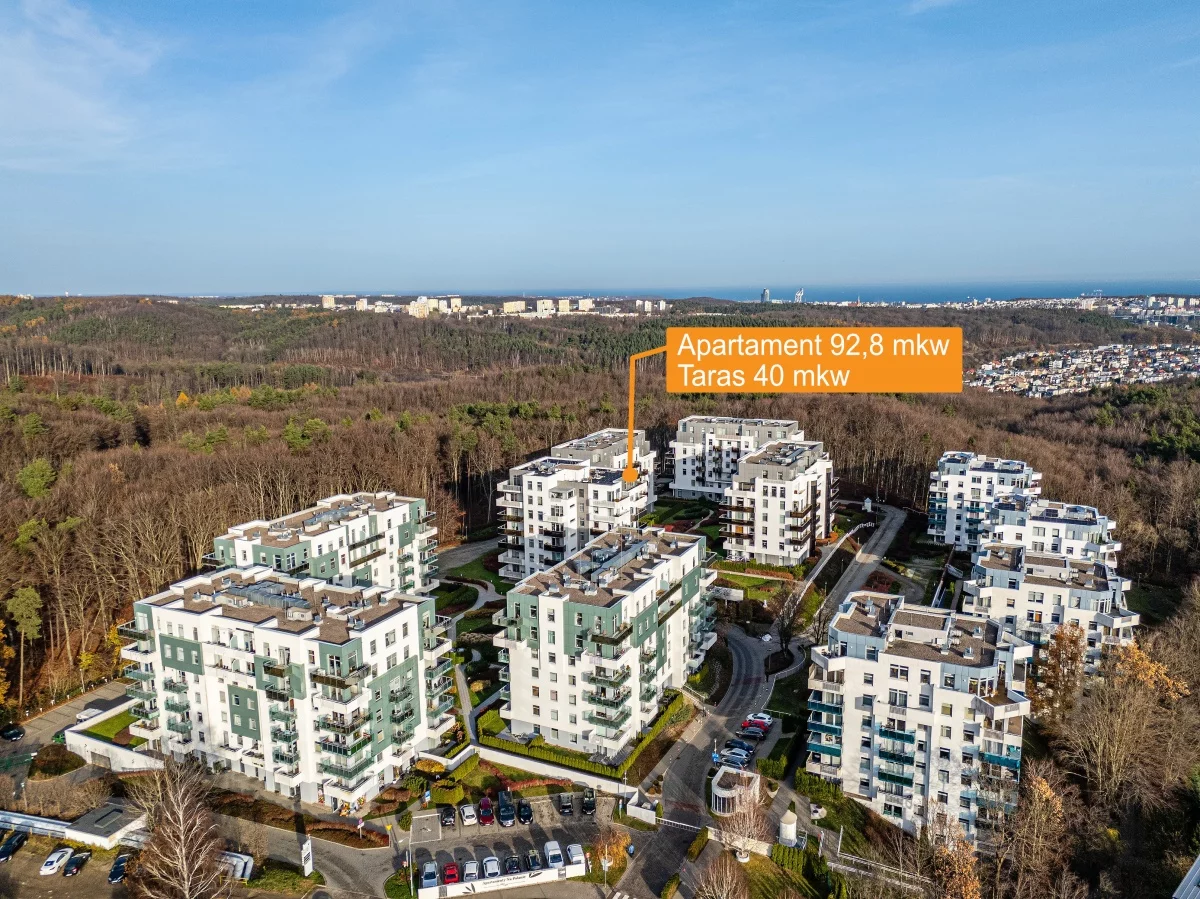 Mieszkanie czteropokojowe 93,00 m², Gdynia, Mały Kack, Strzelców, Sprzedaż