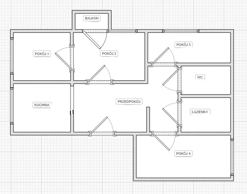 4 pokoje, mieszkanie 66,00 m², piętro 4, oferta nr , 833137, Zamość, Wojska Polskiego