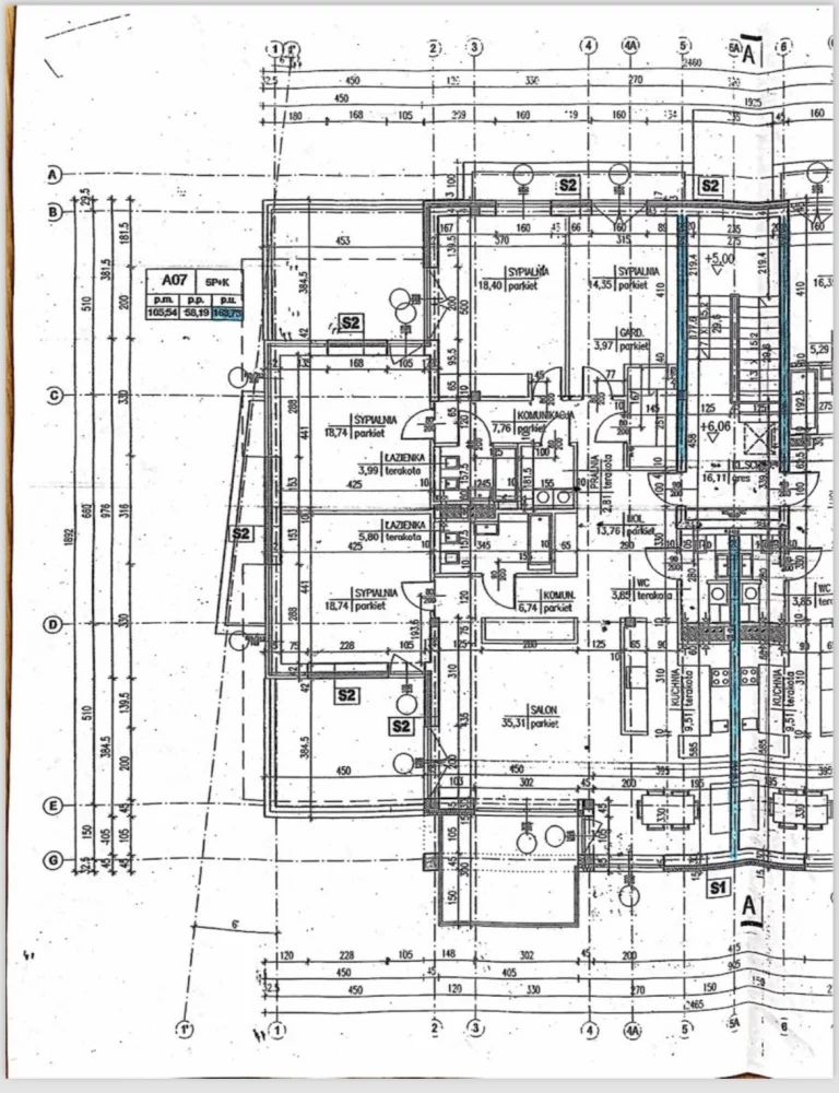 5 pokoi, mieszkanie 163,00 m², piętro 2, oferta nr , 833783, Warszawa, Wilanów, Wilanów, Syta