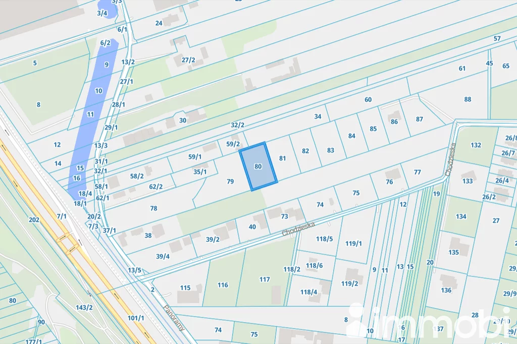 Działka 1 174,00 m², oferta nr , 9/8647/OGS, Warszawa, Wawer, Wawer, Panoramy