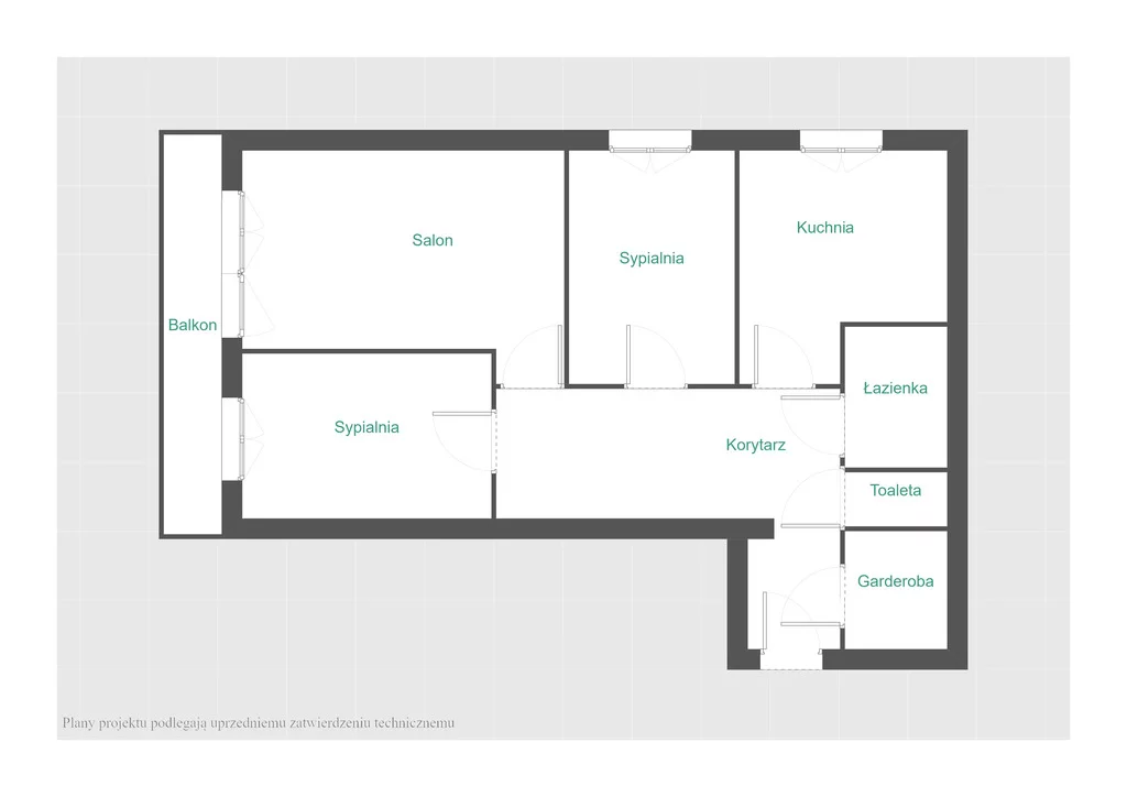 3 pokoje, mieszkanie 62,50 m², piętro 2, oferta nr , 19557/8647/OMS, Warszawa, Praga Południe, Praga Południe, Majdańska