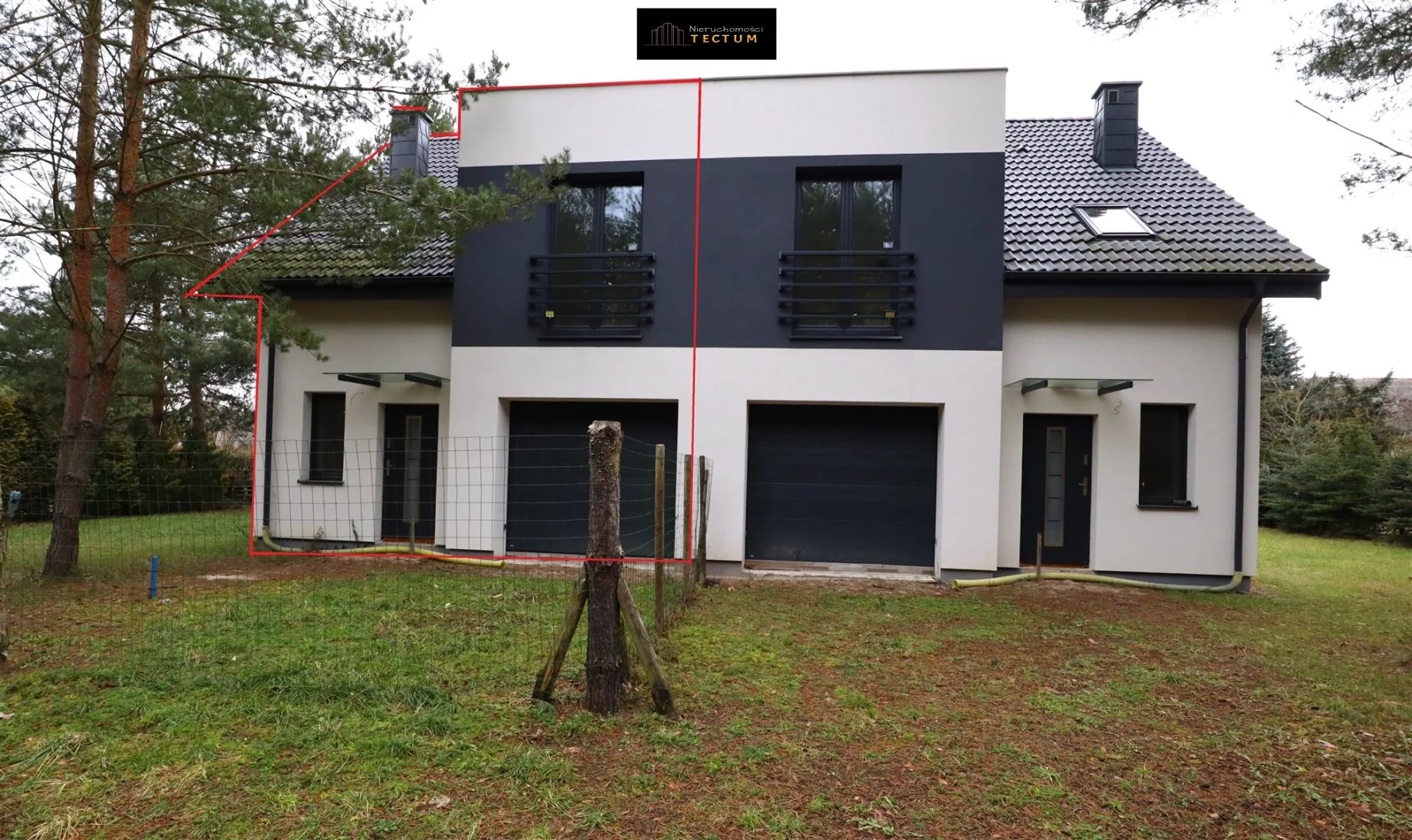 Dom bliźniak 119,29 m², Wągrowiec, Sprzedaż