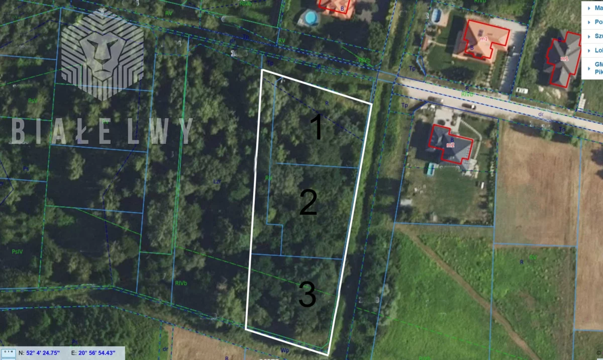 Działka 1 195,00 m², oferta nr , BLN521463, Wilcza Góra, Polna