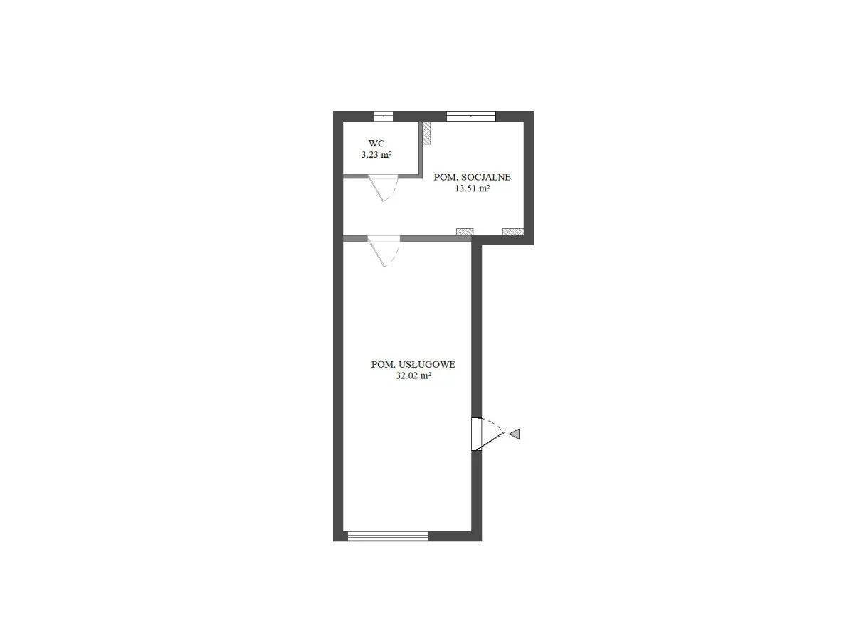 Lokal użytkowy 48,76 m², oferta nr , BLN803955, Prażmów, Piotra Czołchańskiego
