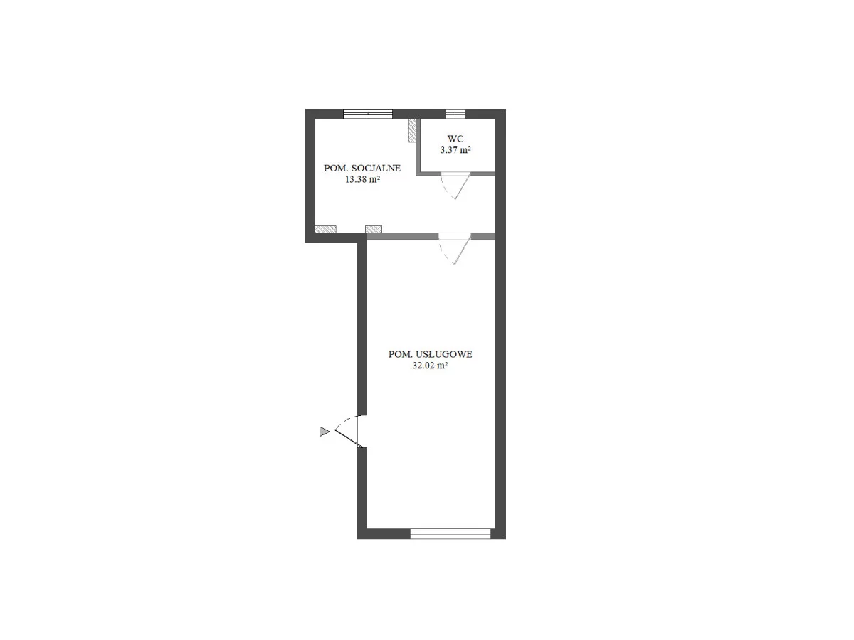 Lokal użytkowy 48,77 m², oferta nr , BLN129769, Prażmów, Piotra Czołchańskiego