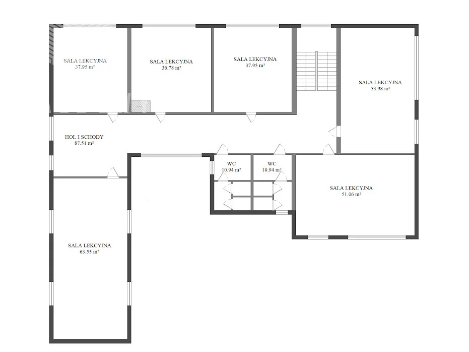 Obiekt 1 000,00 m², oferta nr , BLN116377, Przesiadłów