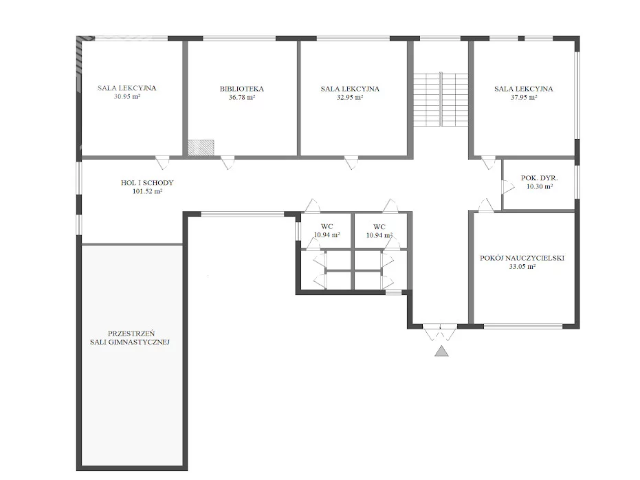 Obiekt 1 000,00 m², oferta nr , BLN116377, Przesiadłów