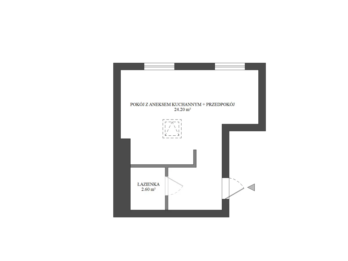 1 pokój, mieszkanie 26,80 m², piętro 6, oferta nr , BLN119602, Warszawa, Śródmieście, Śródmieście, Marszałkowska