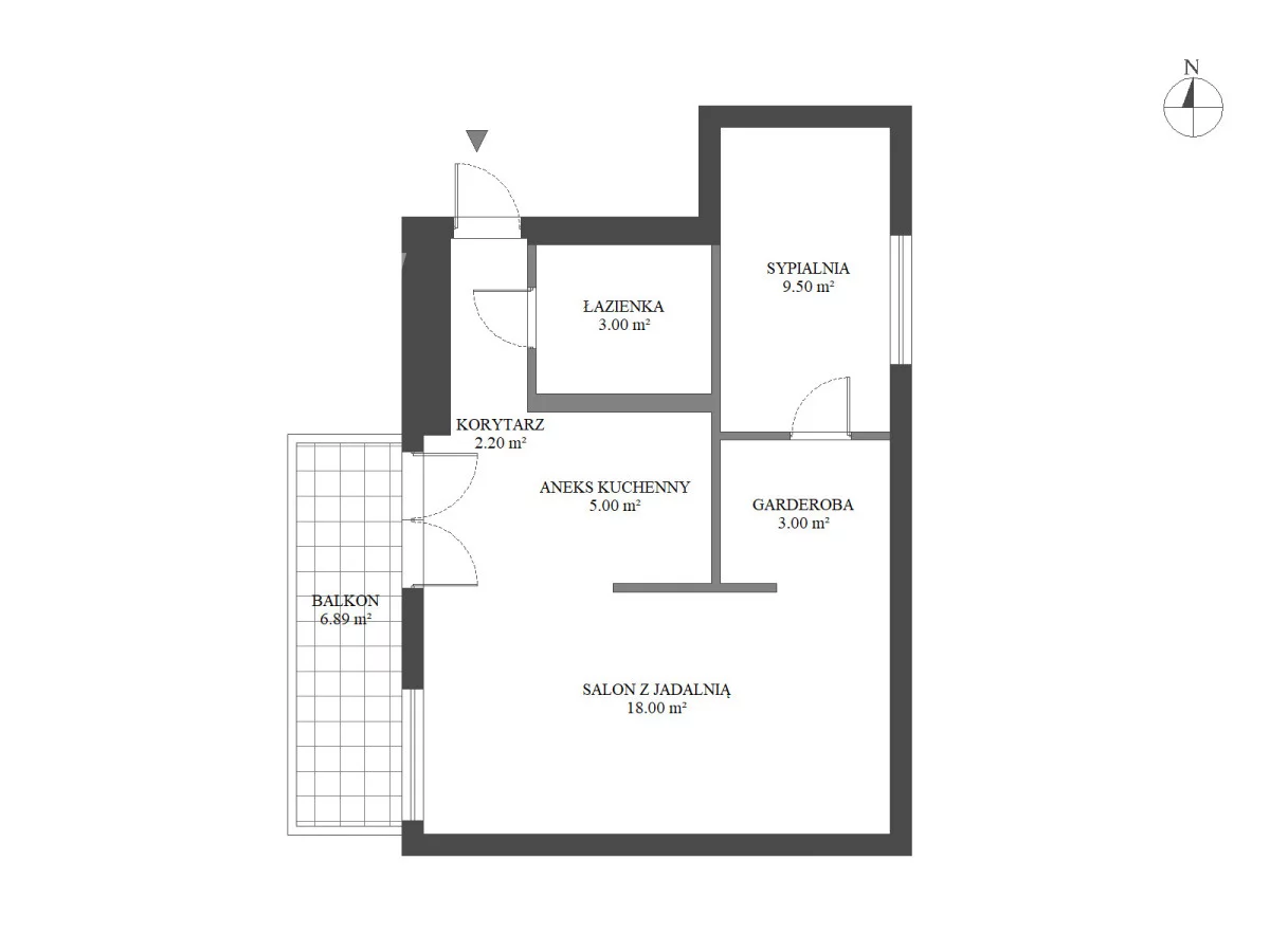 2 pokoje, apartament 41,59 m², piętro 2, oferta nr , BLN319818, Warszawa, Śródmieście, Śródmieście, Nowowiejska
