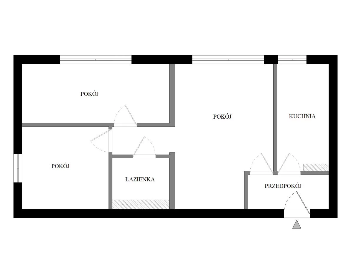 Mieszkanie trzypokojowe 47,00 m², Warszawa, Ursus, Warszawska, Sprzedaż