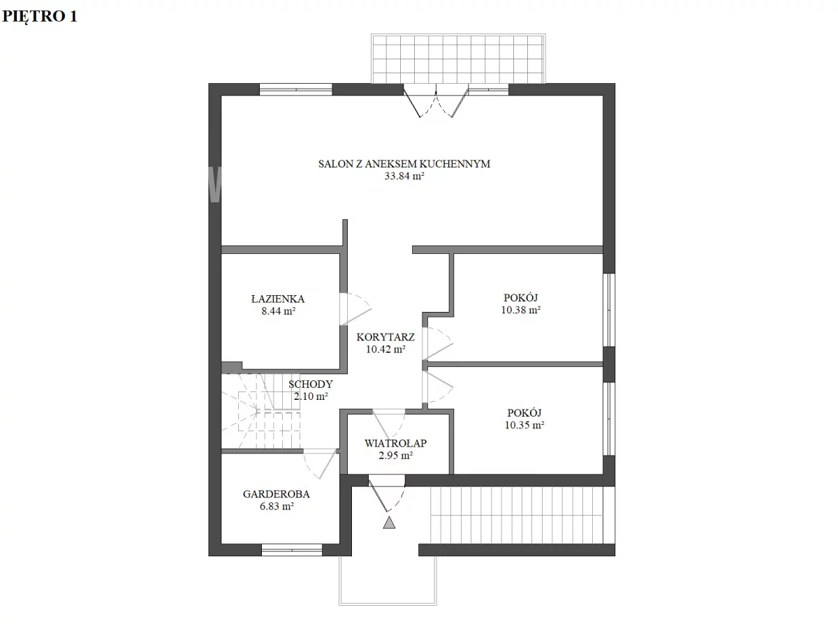 5 pokoi, mieszkanie 142,23 m², piętro 1, oferta nr , BLN631757, Marki