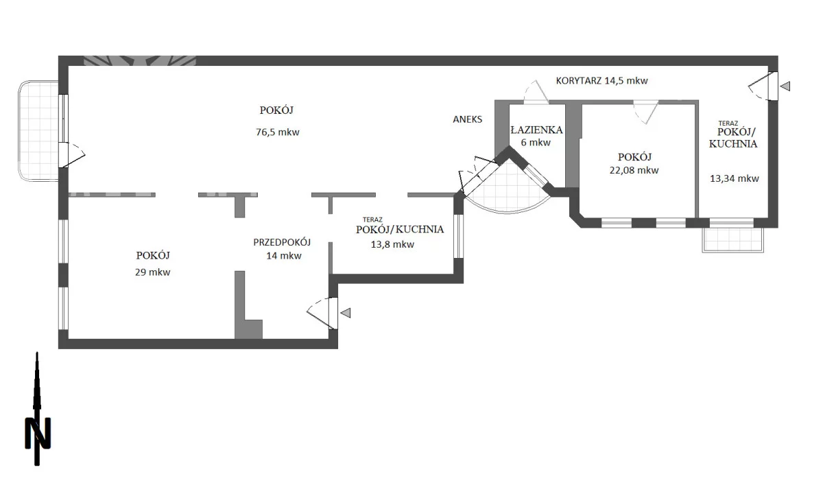 5 pokoi, mieszkanie 192,99 m², piętro 2, oferta nr , BLN213482, Łódź, Śródmieście, Śródmieście, Piotrkowska