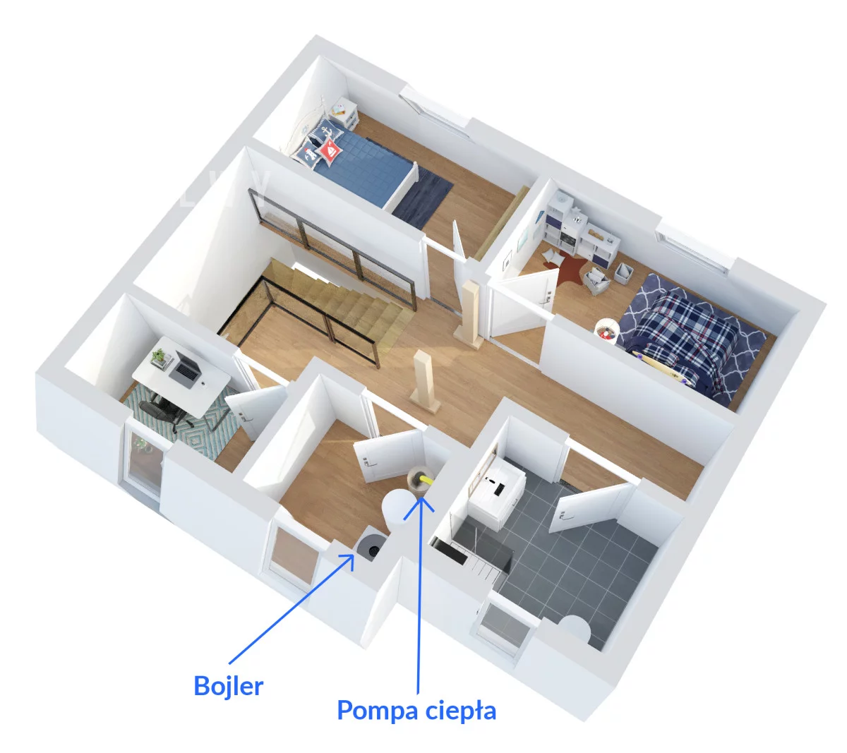 6 pokoi, mieszkanie 110,67 m², parter, oferta nr , BLN641105, Marki, Amarantowa