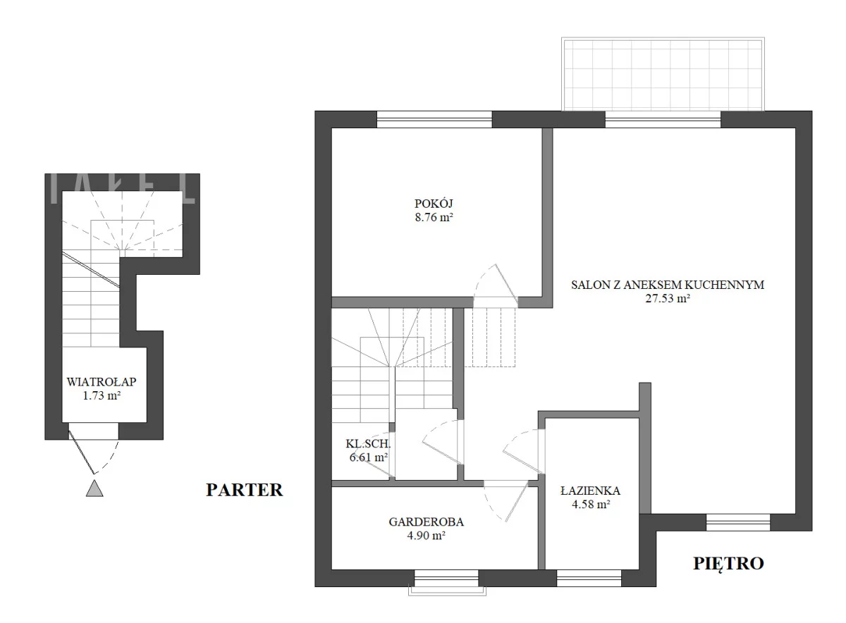 6 pokoi, mieszkanie 110,67 m², parter, oferta nr , BLN641105, Marki, Amarantowa