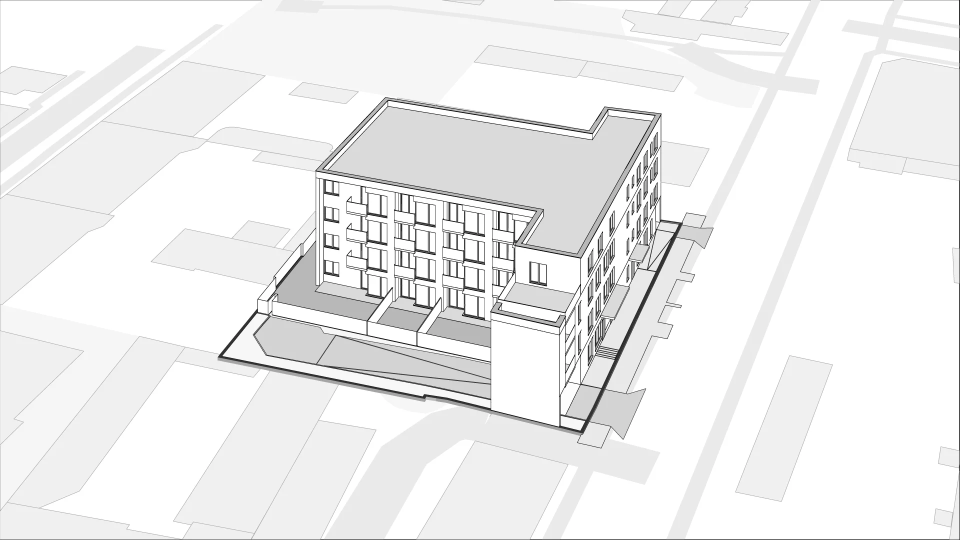 Wirtualna makieta 3D mieszkania 42.15 m², 16