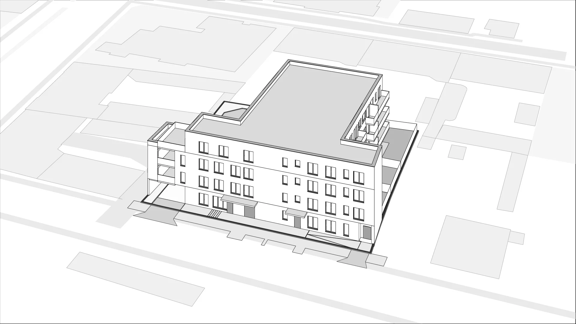 Wirtualna makieta 3D mieszkania 62.1 m², 12