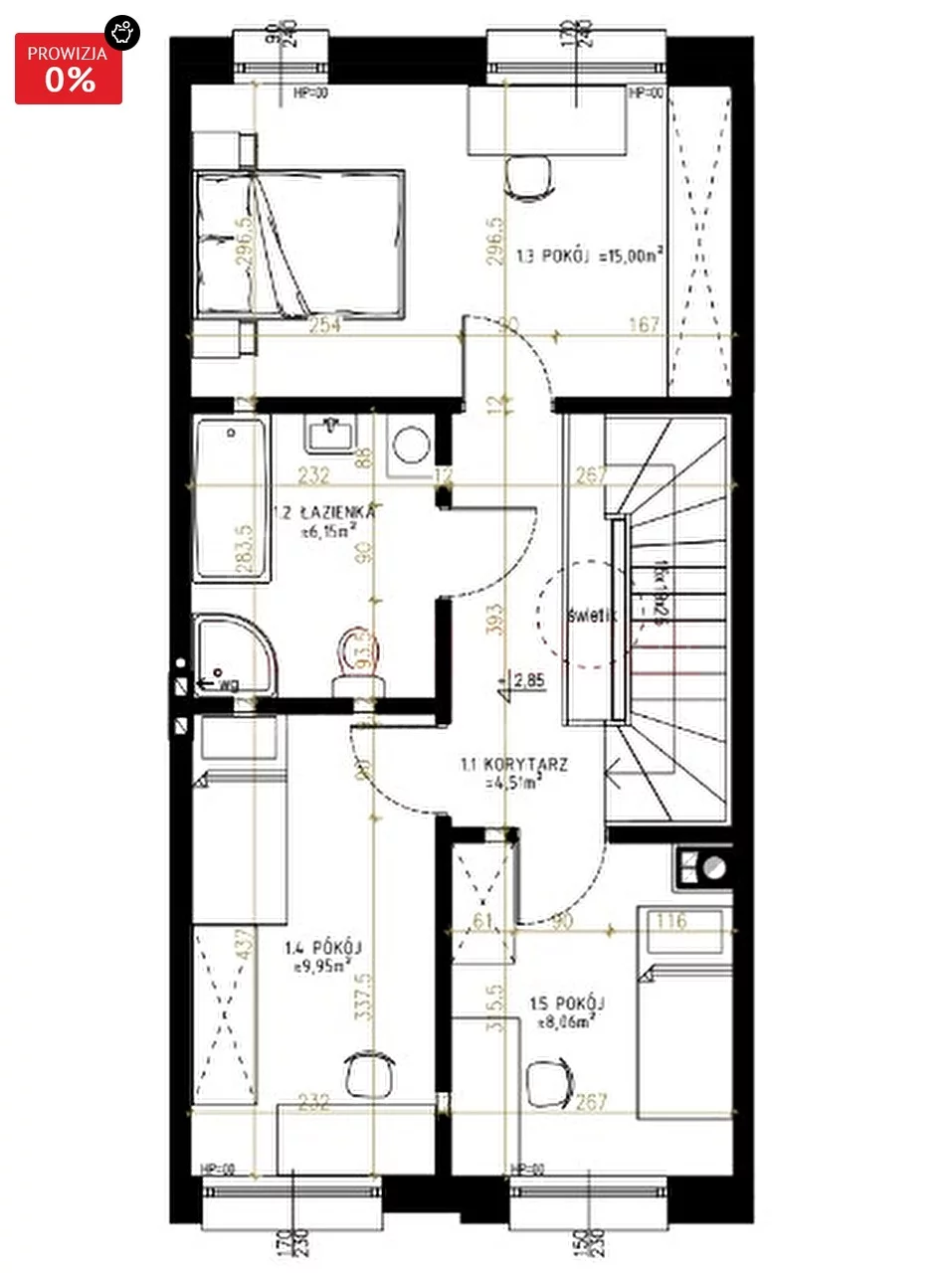 Dom 94,72 m², oferta nr , 15869, Opole, Szczepanowice