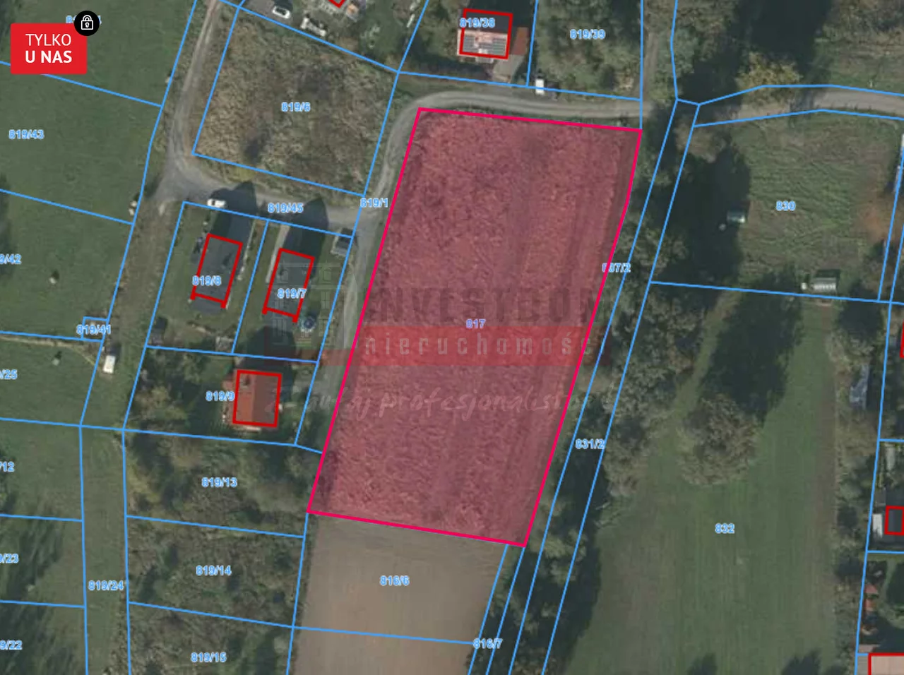 Działka 5 020,00 m², oferta nr , 16279, Prószków