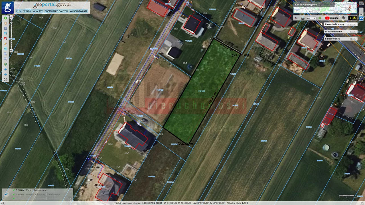 Działka 1 577,00 m², oferta nr , 16074, Węgry