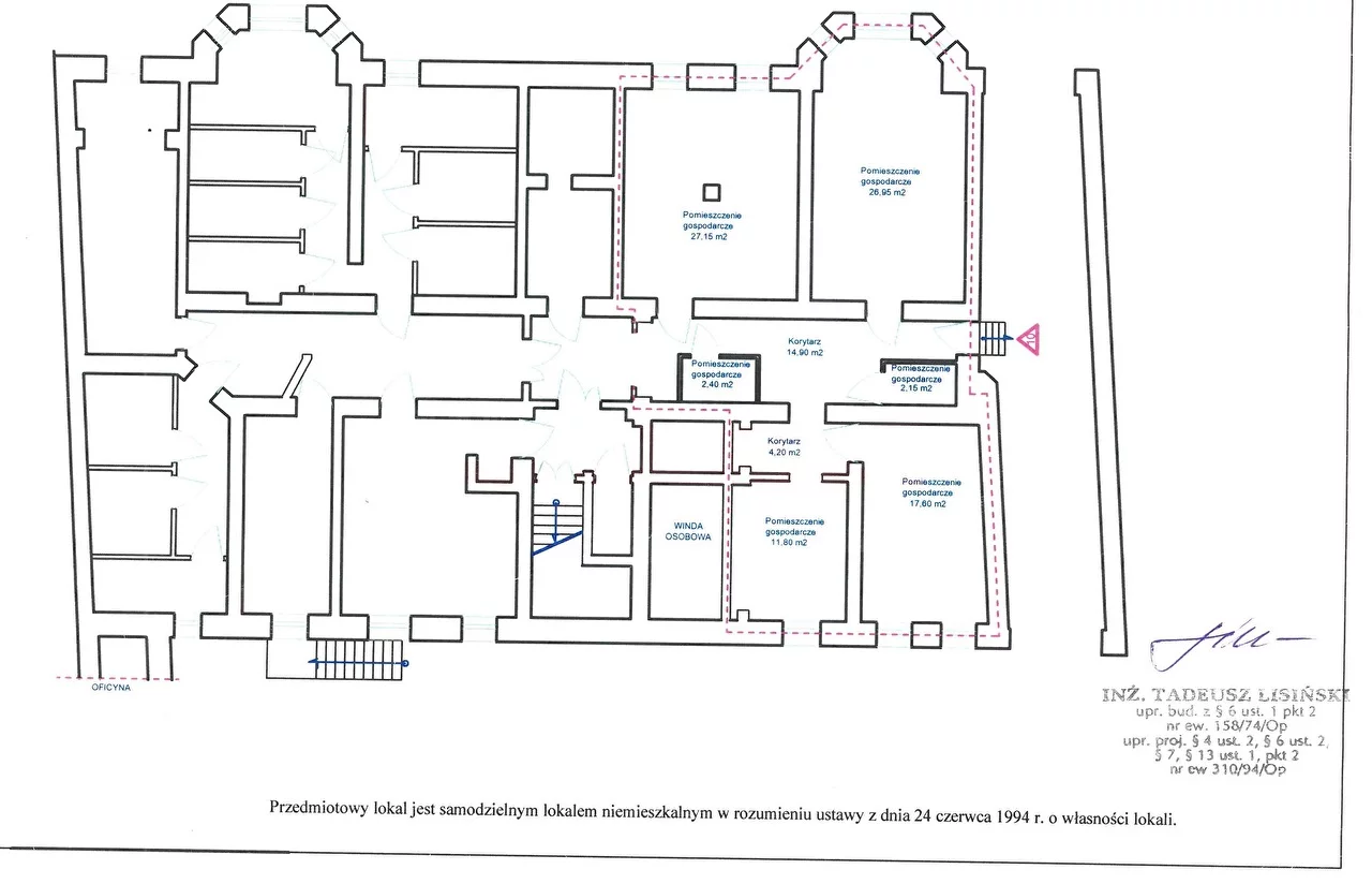 Lokal użytkowy 107,50 m², oferta nr , 15053, Opole
