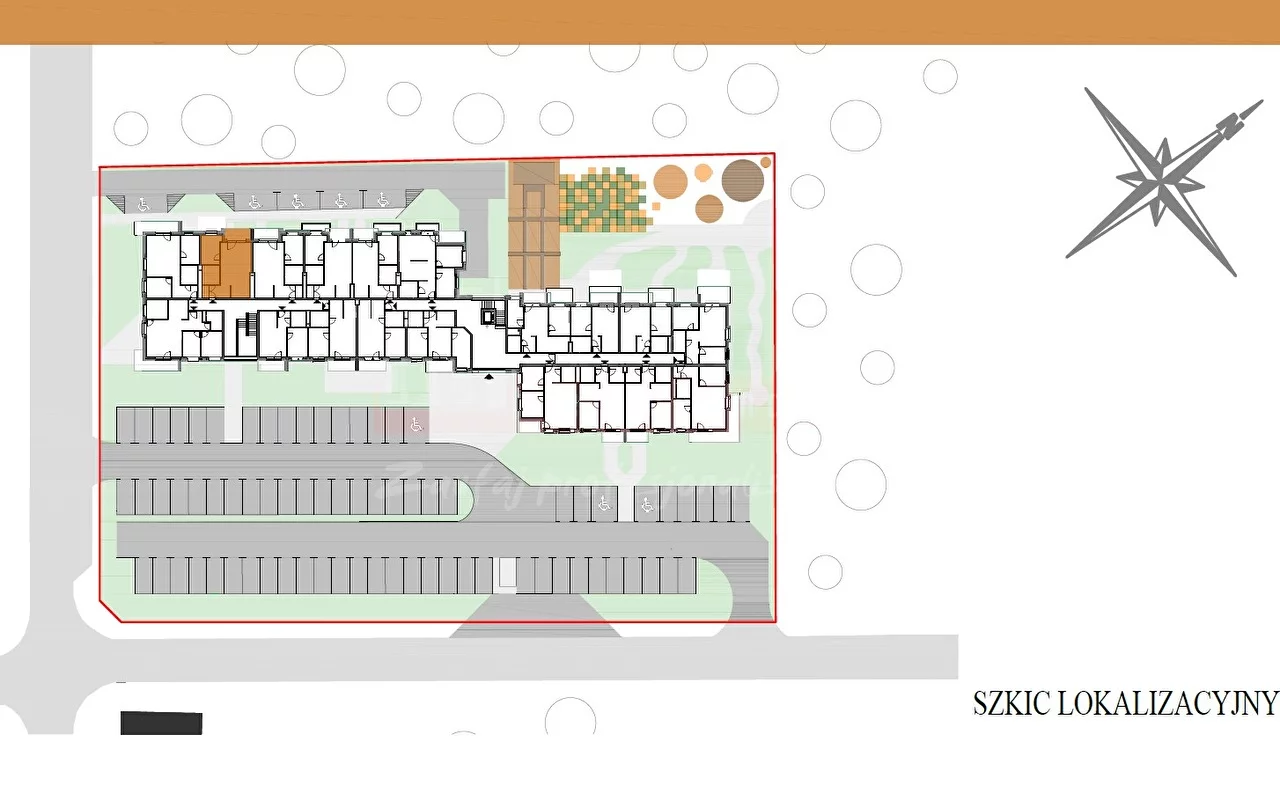 2 pokoje, mieszkanie 54,73 m², piętro 2, oferta nr , 15439, Gogolin
