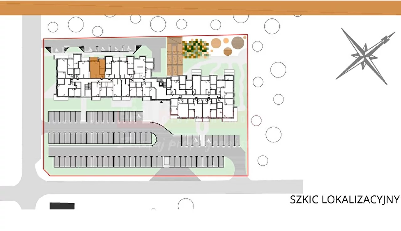 2 pokoje, mieszkanie 54,97 m², piętro 1, oferta nr , 15417, Gogolin