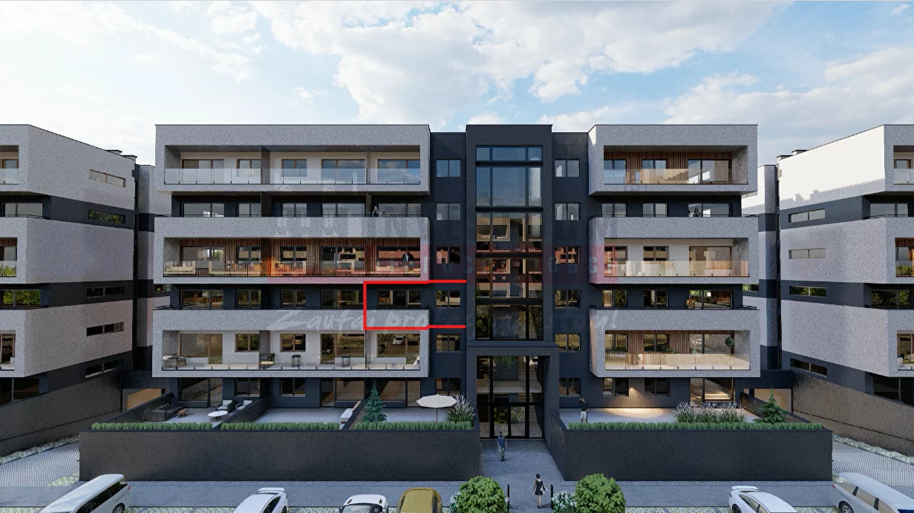2 pokoje, mieszkanie 48,66 m², piętro 3, oferta nr , 15552, Opole, Malinka