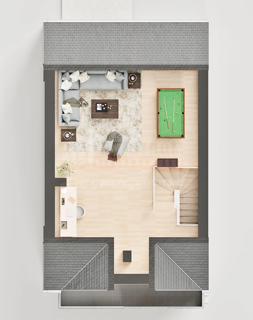3 pokoje, mieszkanie 64,80 m², piętro 1, oferta nr , 16388, Nakło