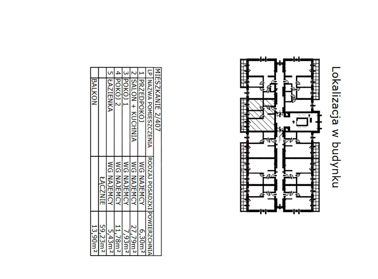 3 pokoje, mieszkanie 59,23 m², piętro 4, oferta nr , 15550, Opole, Malinka