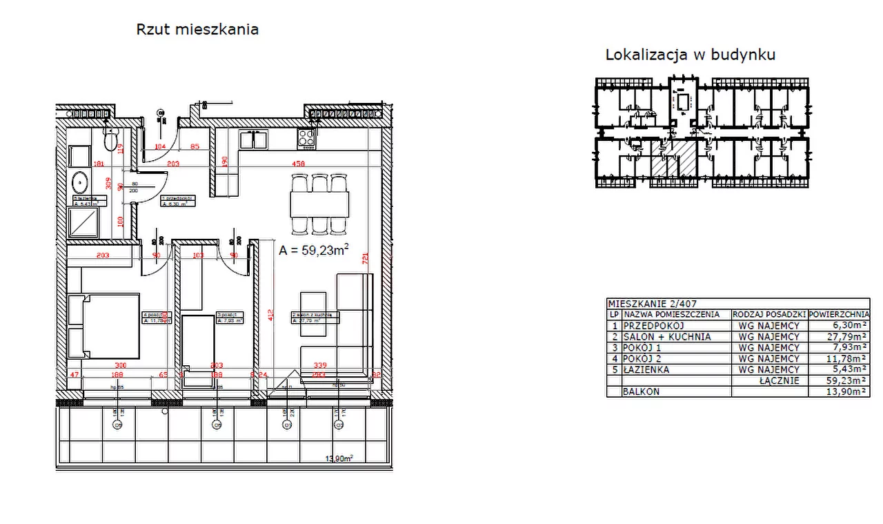 Apartamenty 16236 Opole Malinka