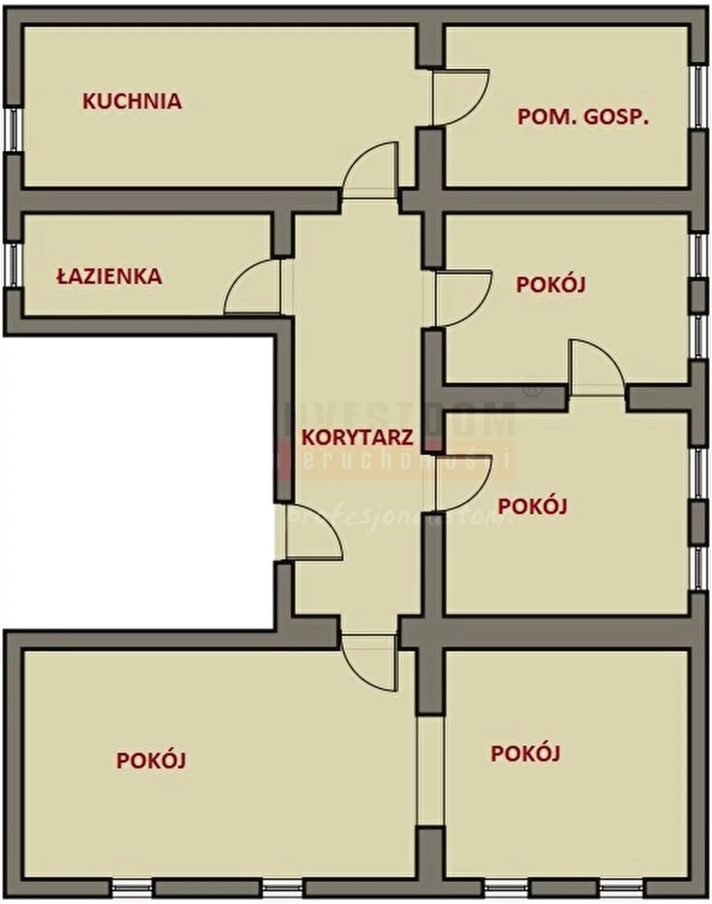 4 pokoje, mieszkanie 115,84 m², piętro 2, oferta nr , 16090, Brzeg