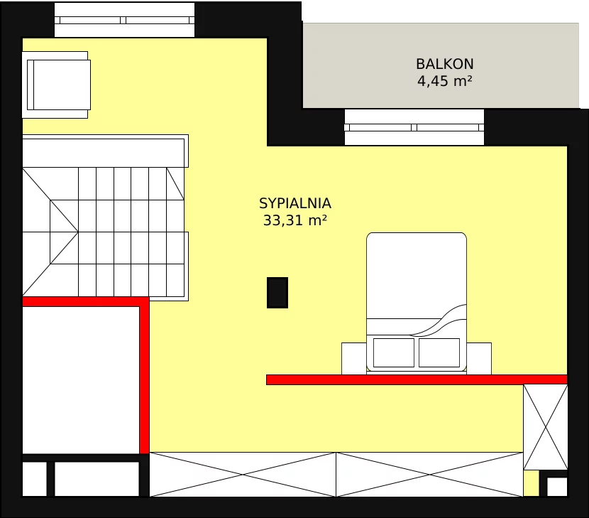 Apartament 75,86 m², piętro 4, oferta nr 4_6, New Iron, Łódź, Śródmieście, ul. Andrzeja Struga 22