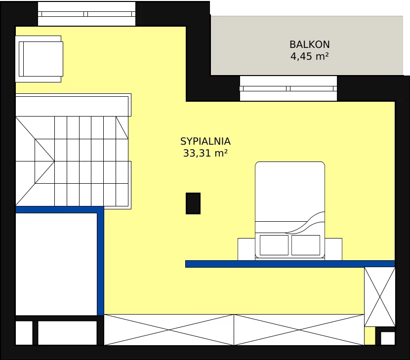 1 pokój, apartament 75,86 m², piętro 4, oferta nr 4_6, New Iron, Łódź, Śródmieście, ul. Andrzeja Struga 22