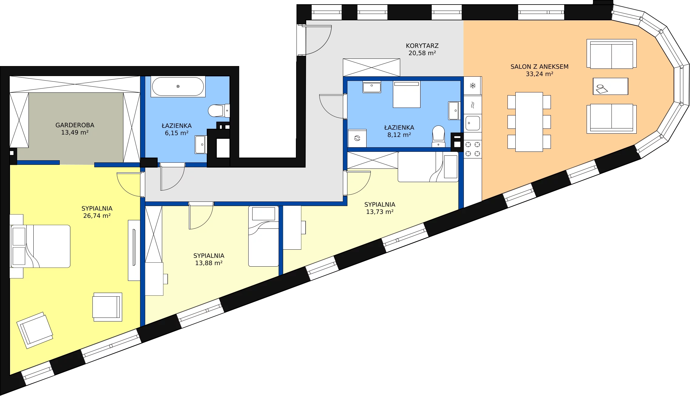 Zalety apartamentu 141.66 m², 2_4