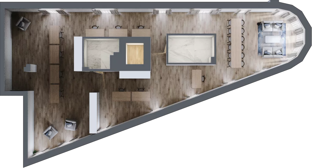 1 pokój, apartament 170,65 m², piętro 1, oferta nr 1_4, New Iron, Łódź, Śródmieście, ul. Andrzeja Struga 22