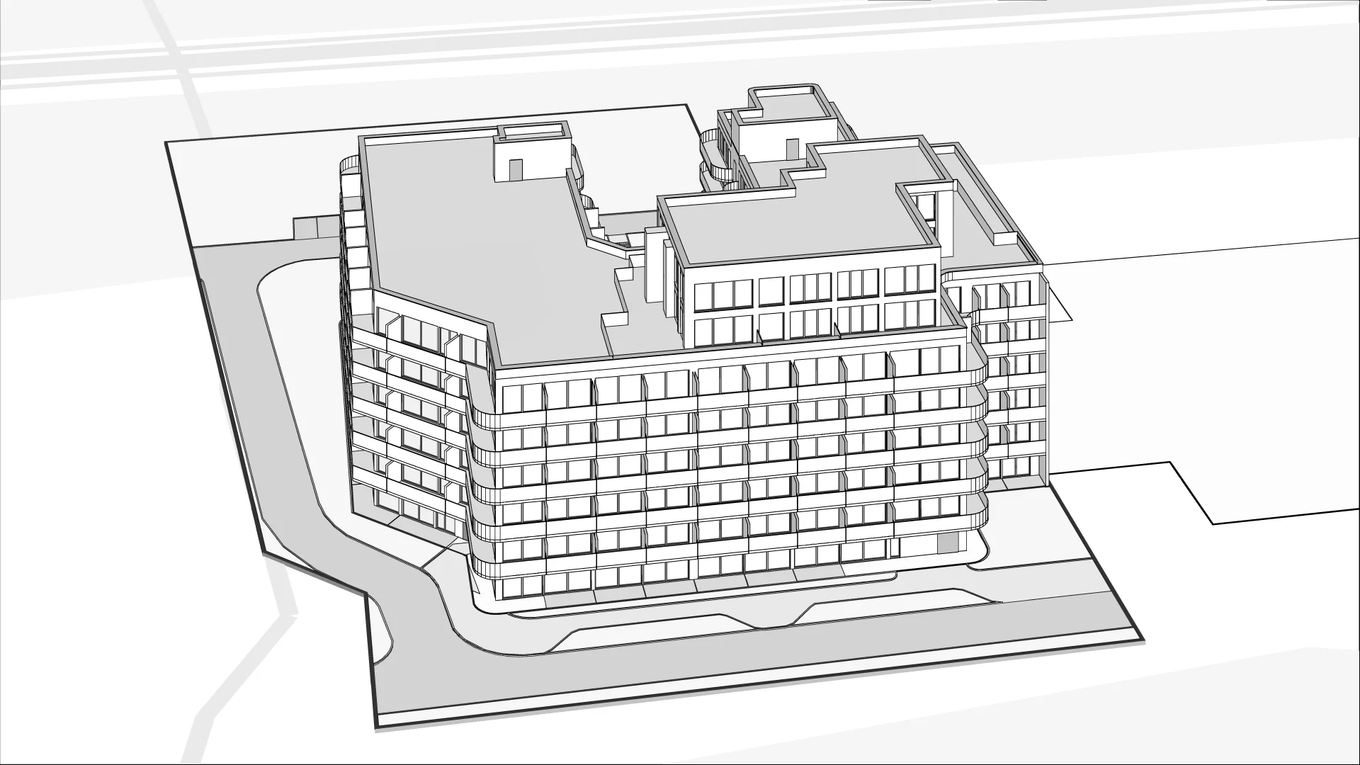 Wirtualna makieta 3D apartamentu inwestycyjnego 29.9 m², 039