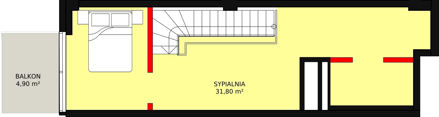 2 pokoje, apartament inwestycyjny 68,60 m², piętro 4, oferta nr 402, Apollo Resort, Świnoujście, Dzielnica Nadmorska, ul. Uzdrowiskowa