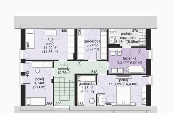 Dom 122,00 m², oferta nr , 673/7393/ODS, Węgliska