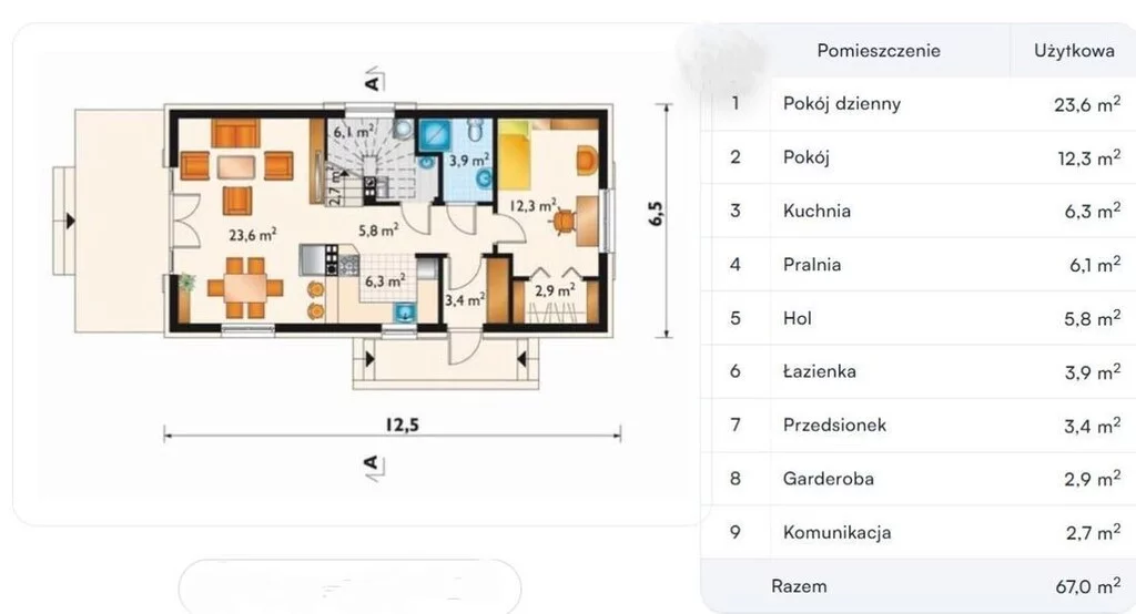 Dom 198,00 m², oferta nr , 676/7393/ODS, Węgliska